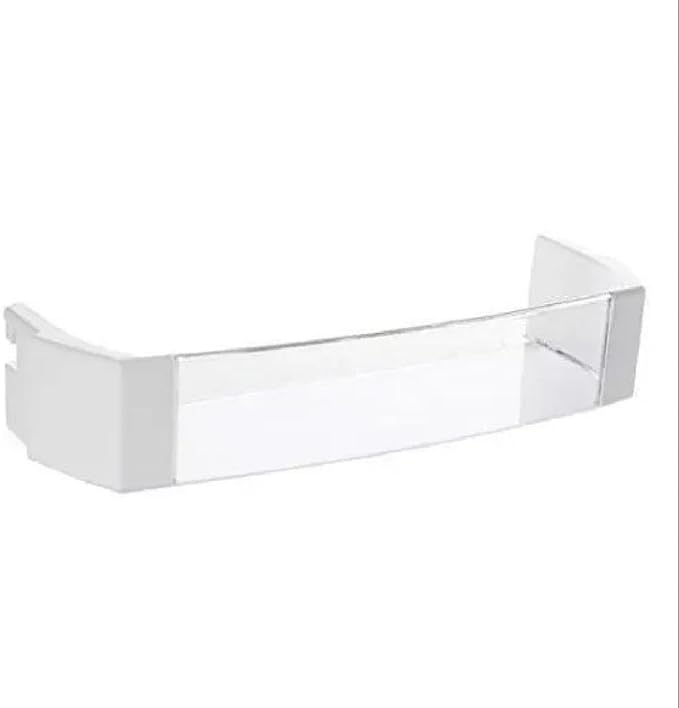 WR71X10409 Gallon Door Bin - for GE Refrigerator Door shelves - Fridge door condiments beverages organizer - Refrigerator door bin replacement - Fridge front transparent shelves bins - W 22.8 in