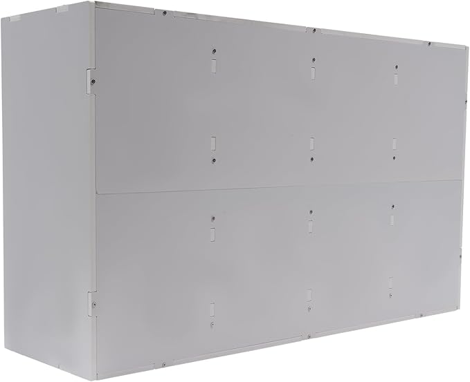 36 Compartment File Organizer - Document Storage Cabinet with Detachable Partitions, Anti-Slip Pads, for Office Home School