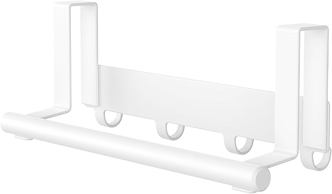 Over Cabinet Door Towel Holder Towel Rack Hand Towel Bar Towel Hook Tea Towel Hanger Multipurpose for Kitchen or Bathroom Sink