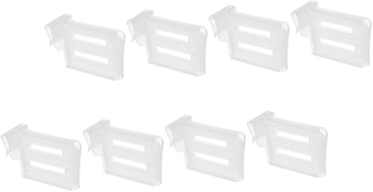 8pcs Refrigerator Side Door Dividers Fridge Organizers Telescopic Bins