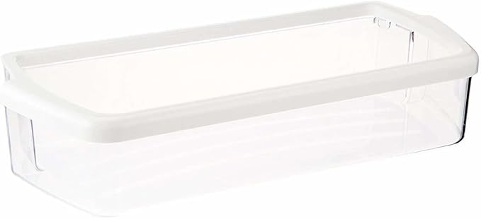 W10321304 Door Shelf Bin - for Whirlpool Refrigerator Door shelves - Fridge door condiments beverages organizer - Refrigerator door bin replacement - Fridge plastic shelves bins - W 16-1/4 in