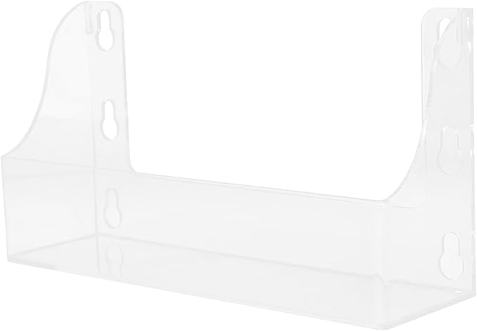Homoyoyo Clear Acrylic Refrigerator Storage Shelf with Suction Cups-4-Can Capacity Spice Rack Organizer for Beverages Olive Oil Kitchen Essentials 14x7x27cm Transparent Space-Saving Fridge Accessory