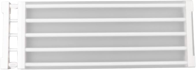 Closet Tension Shelf, Rod Expandable Storage Rack Adjustable Organizer Divider Separator Wardrobe Cupboard Hanging Shelves Pack No Slip Grip Cabinets Inside Capacity (75‑120cm /