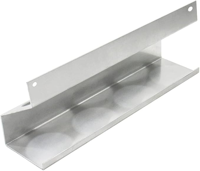 Pit Posse 303 Four Bottle Aerosol Spray Can Rack Shelf Holder 15.5" Caddy - Made in USA - Aluminum Enclosed Trailer Shop Garage Storage Organizer - Mounting Hardware Included (Silver)