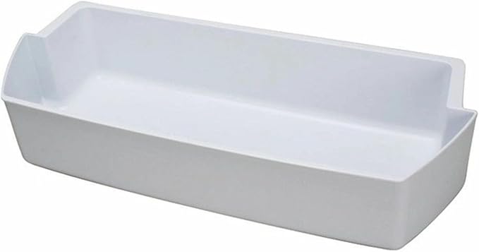 2187172 Door Bin Shelf - for Whirlpool Refrigerator Door shelves - Fridge door condiments beverages organizer - Refrigerator door Shelf replacement WP2187172 - Fridge plastic shelves Bin - W 16-3/8 in