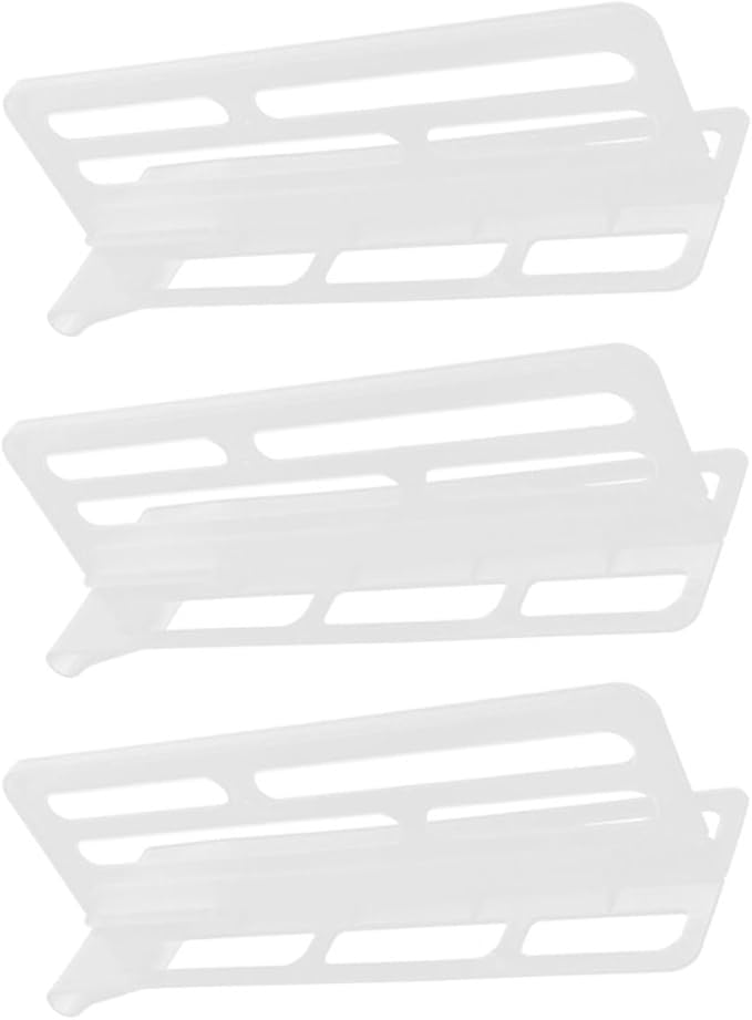 3pcs Refrigerator Partition Board Fridge Compartment Divider Large Size Kitchen Fridge Organizer Storage Separator for Pantry and Freezer