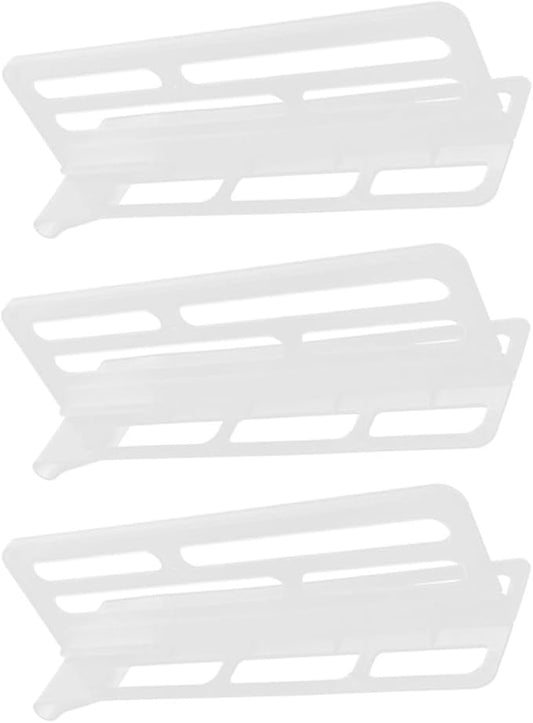 3pcs Refrigerator Partition Board Fridge Compartment Divider Large Size Kitchen Fridge Organizer Storage Separator for Pantry and Freezer