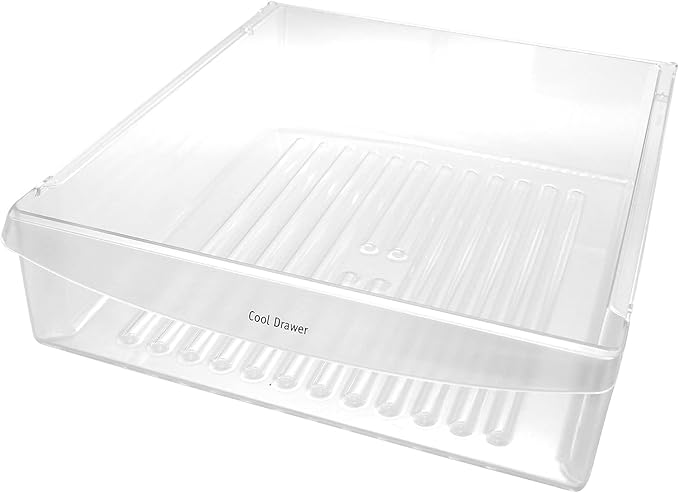 Lifetime Appliance 240342830 UPGRADED Meat Pan Crisper Bin Compatible with Frigidaire Refrigerator (16.5" x 17.2" x 4.5")