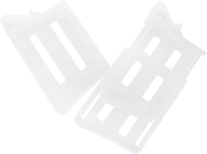 10PCS Kitchen Drawer Dividers Adjustable Fridge Drawer Plastic Storage Partition for Home Kitchens Bedrooms and Offices Transparent