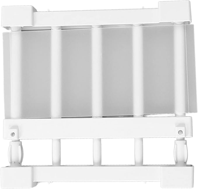 Closet Tension Shelf, 23‑30cm / 9.1‑11.8in Length Rod Expandable Storage Rack Adjustable Organizer Divider Separator Wardrobe Cupboard Hanging Shelves Pack No Slip Grip Cabinets Inside Capacity