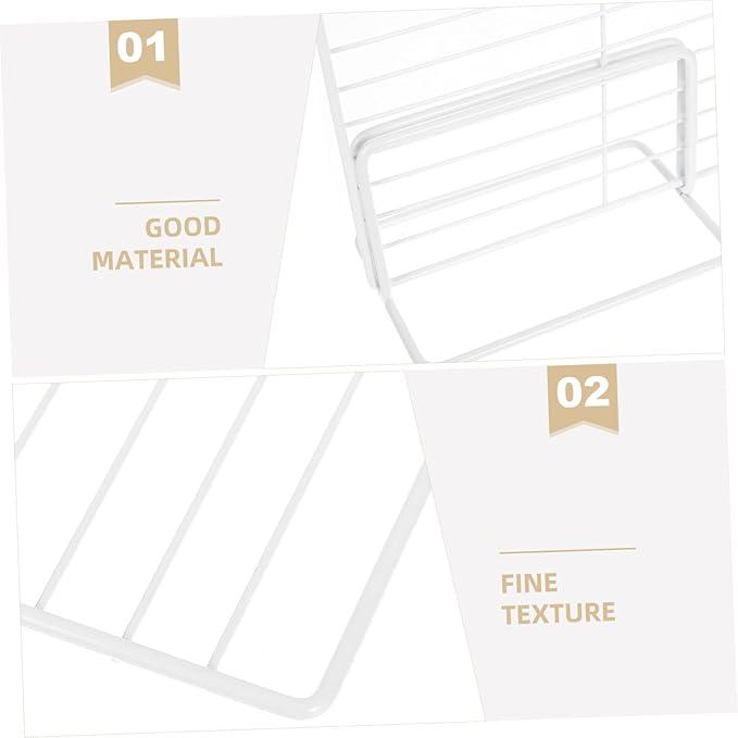 Zerodeko Adjustable Freezer Compartment Organizer Fridge Shelf Dividers Fridge Partition Board for Storage