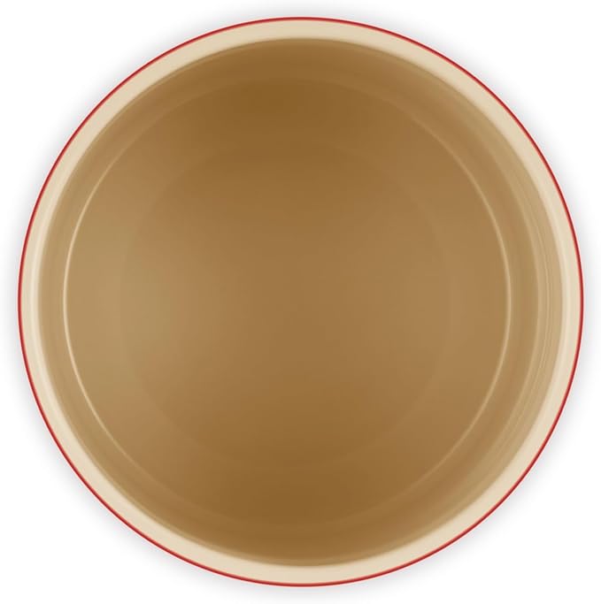 Le Creuset Stoneware Signature Utensil Crock, 2.7 qt., Cerise
