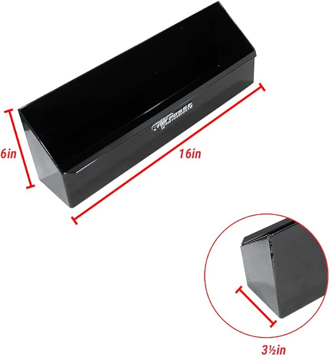 Pit Posse 566BK 6 Mount Aerosol Shelf Rack Garage Trailer Holder Storage Organizer - Made in USA - Aluminum Shop Cabinet Enclosed Race Trailer - Holds 6 Aerosol Cans - Automotive Accessories (Black)