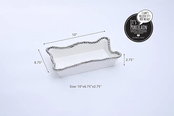 Pampa Bay Napkin/Guest Towel Holder (Classic White)
