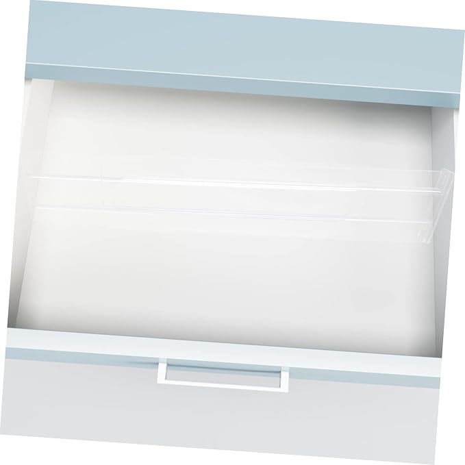 4pcs Dividers for Household Organization Diy Plastic Storage Separators for Kitchen Bedroom Office Sturdy Transparent Drawer Partition System