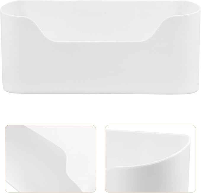 Cabinet Door Organizer Kitchen Storage Rack 2-Pack Adhesive Mounted Storage Sundries Organizer for Bathroom Bottles Spices Makeup 9.2X4.3X2.8 Inches