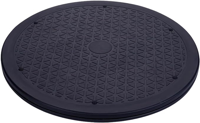 10 Inch Lazy Susan Turntable Organizer, Eichzer Premium Heavy Duty Rotating Swivel Stand with Steel Ball Bearings for Model/Rotating Plants/Crafts Stand/TV/Monitor/Laptop (360˚ Rotation)