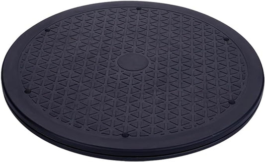 10 Inch Lazy Susan Turntable Organizer, Eichzer Premium Heavy Duty Rotating Swivel Stand with Steel Ball Bearings for Model/Rotating Plants/Crafts Stand/TV/Monitor/Laptop (360˚ Rotation)