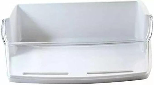 AAP73631502 Door Bin - for LG Refrigerator Door shelves - Fridge door condiments beverages organizer - Refrigerator door bin replacement - Fridge transparent plastic shelves bins - W 12-7/10 in