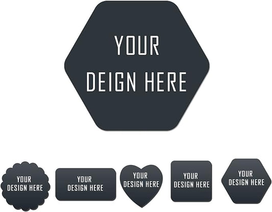 Custom Stickers for Business Logo Personalized Label Stickers Customized 100,200pcs, 1",1.5",2", 3", 4"
