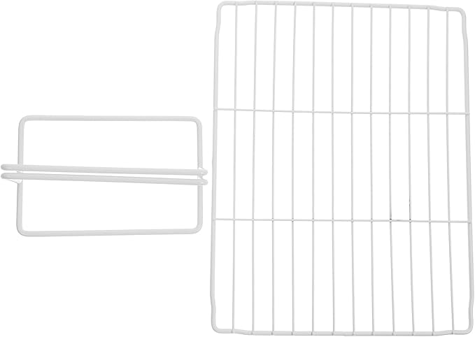 BESTYASH Refrigerator Divider Wire Shelf Organizer Adjustable Freezer Partition Rack for Food Storage and Small Item Classification in Home and Commercial Use
