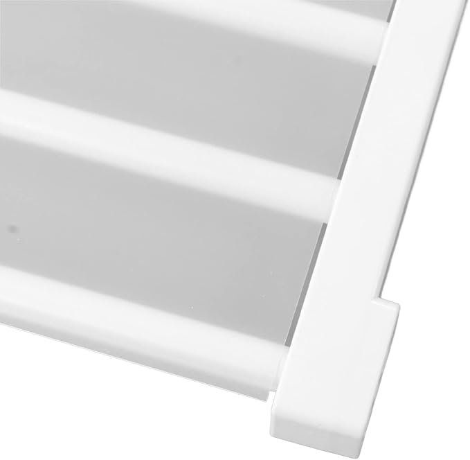 Closet Tension Shelf, 23‑30cm / 9.1‑11.8in Length Rod Expandable Storage Rack Adjustable Organizer Divider Separator Wardrobe Cupboard Hanging Shelves Pack No Slip Grip Cabinets Inside Capacity