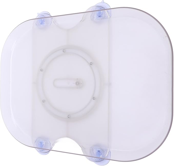 Refrigerator Lazy Turntable Organizer Square Clear Acrylic PET Rotating Fridge Tray for Kitchen Table Top Cabinet Pantry