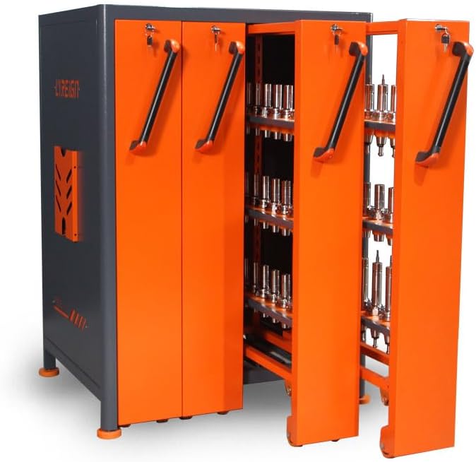 Large Capacity CNC Tool Holder Vertical Drawer Cabinet, Multi-Purpose CNC Tool Storage Cabinet, CNC Tool Storage Rack Equipment for Workers Warehouses Machining Centers