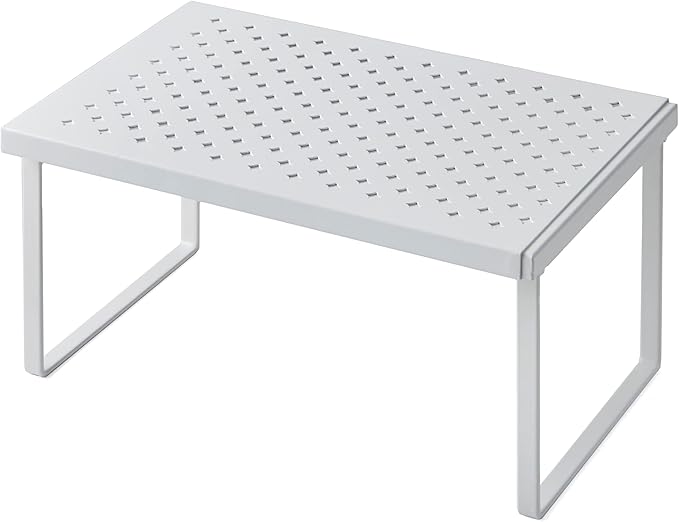 Nifty Expandable Shelf Rack Adjustable- White