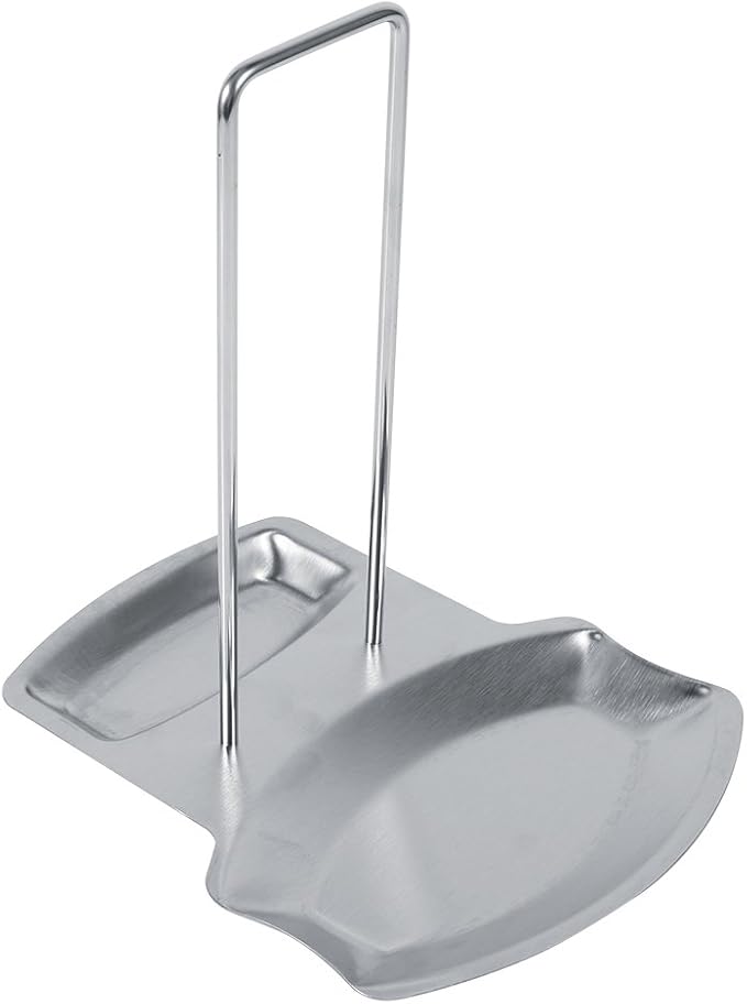 Pot Lid Rack, Stainless Steel Cooking Stand, Convenient Kitchen Organizer for Hot Pot Covers and Cooking Utensils