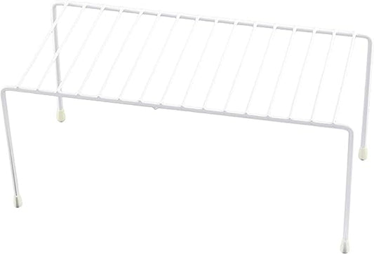 YBM Home 2553v Shelf Organizer and Storage Rack, 11"L x 5"W x 5"H, Silver