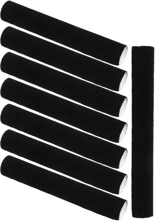 8 Pcs Velvet-lined Jewelry Tray Organizer for Drawer Adjustable Holder with Sponge Padding for Earring, Ring, Bracelet, Necklace, Brooch Storage