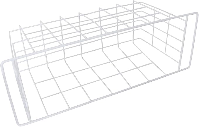 Chest Freezer Organizer Baskets - 16.5" Deep Freezer Bins for Frozen Meats and Food - 2 Pack