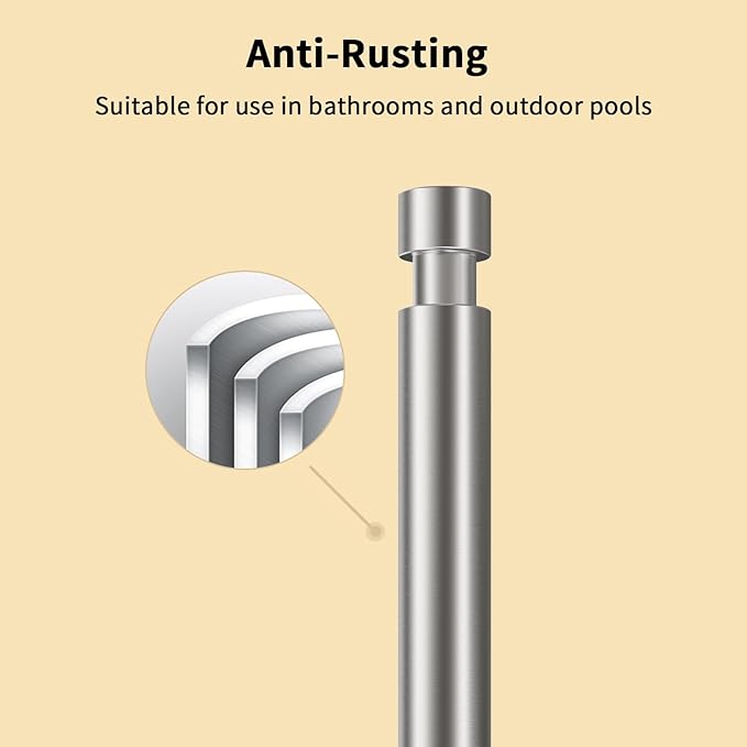 Paper Towel Holder Countertop, Black Paper Towel Holder with Weighted Base Non Slip, Standing Paper Towel Roll Holder for Kitchen Bathroom, Easy One-Handed Operation, Stainles Steel (Brushed Nickel)