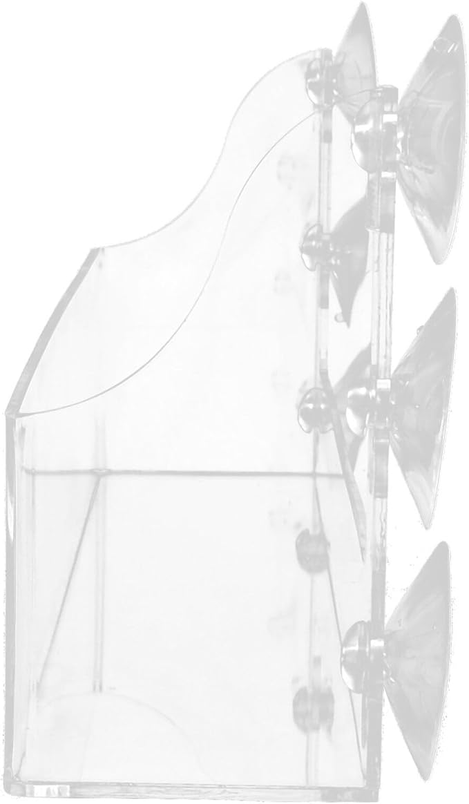 Homoyoyo Suction Cup Refrigerator Rack Organizer,Acrylic Refrigerator Storage Shelf with Suction Cups Refrigerator Can Rack for Refrigerator Can Hold Spices, Jars, and More