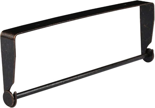Under Cabinet Paper Towel Holder Wall Mount for Home Kitchen,Stainless Steel for Large Rolls-Bronze