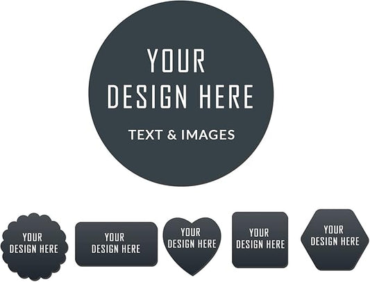 Custom Stickers for Business Logo Personalized Label Stickers Customized 100,200pcs, 1",1.5",2", 3", 4"
