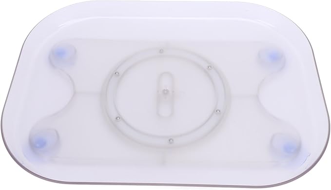 Refrigerator Lazy Turntable Organizer Square Clear Acrylic PET Rotating Fridge Tray for Kitchen Table Top Cabinet Pantry