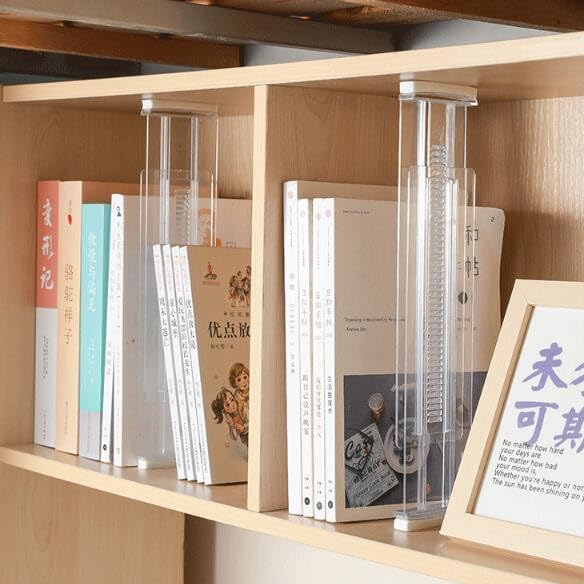 Drawer Dividers Plastic, 3.2" High, 13.5-22" Adjustable Drawer Organizers, Expandable Separators, Dividers Clothes, for Bedroom, Bathroom, Kitchen, Fridge, Office, Organization and Storage