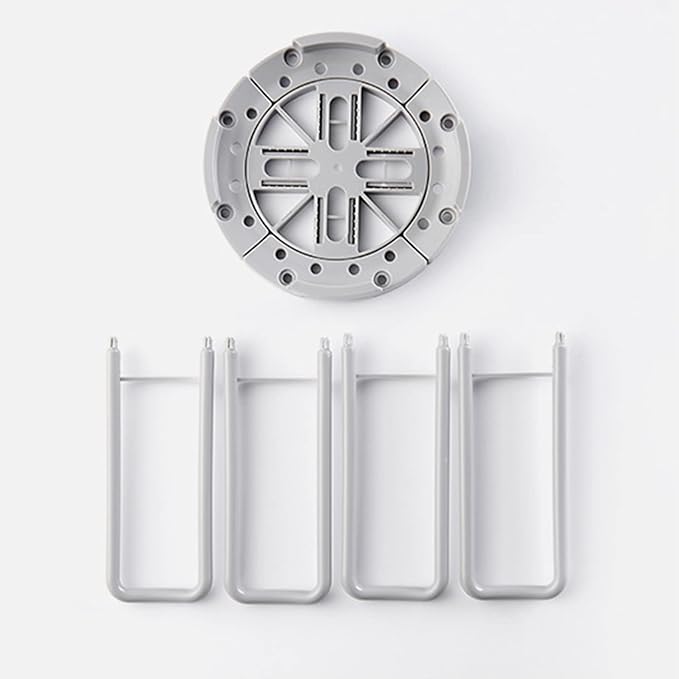 Retractable Dish Oganizer,Simplicity ABS and PP Material RV Dish Storage Bowl Holder,White Bowl Organizer for Kitchen Cabinets Chopsticks Storage Rack