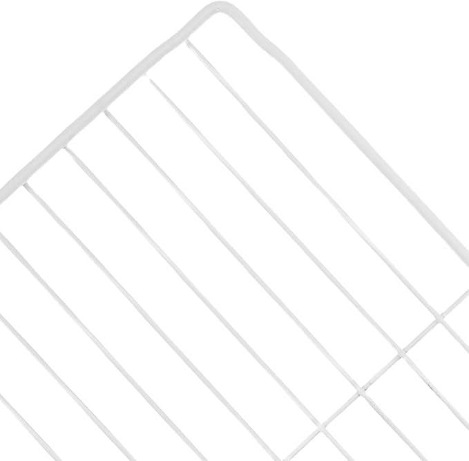 Freezer Rack Refrigerator Compartment Divider Metal Wire Mesh Shelf Fridge Organizer for Kitchen Freezer Storage and Refrigerator Compartment Separation