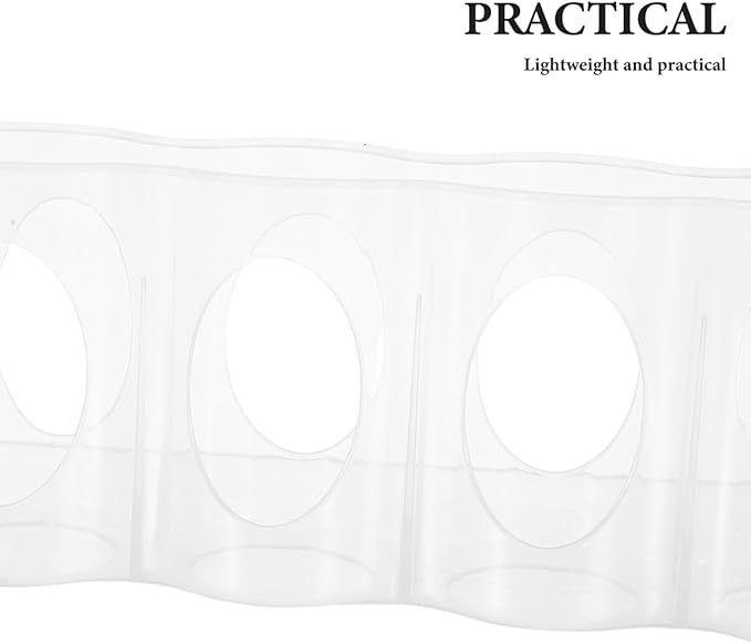 Hand Pull Type Refrigerator Organizer can Storage Box 4 Section Beverage can Dispenser for Fridge 11.41X4.33X2.75In Space-Saving Clear Plastic Organizer