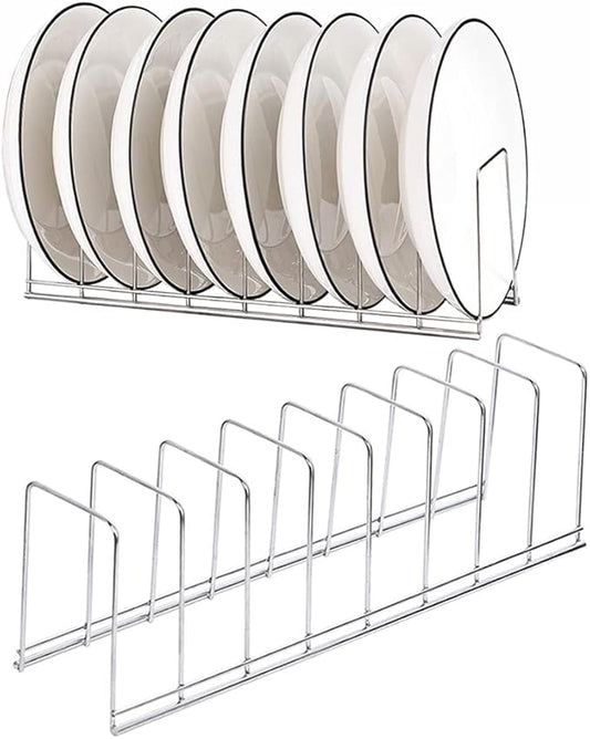 Small Bowl Drainer,Stainless Steel Bowl Drying Rack for Kitchen Counter Organizer Storage, Storage Shelf, Chrome (2 Dish Racks)