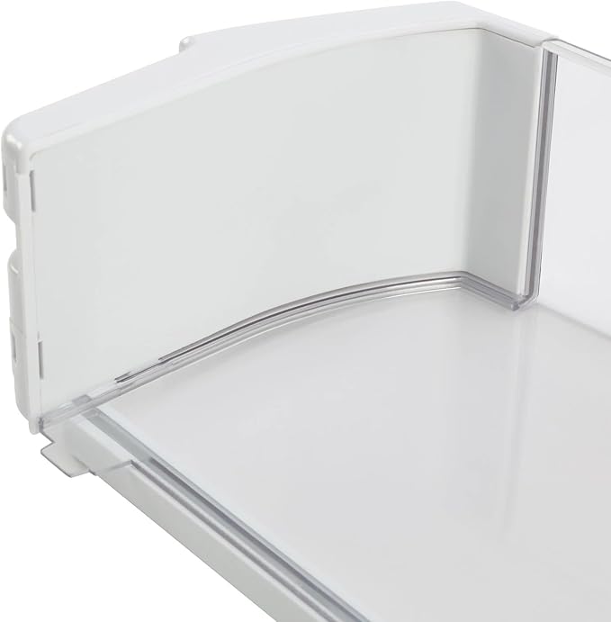 WR71X10409 Gallon Door Bin - for GE Refrigerator Door shelves - Fridge door condiments beverages organizer - Refrigerator door bin replacement - Fridge front transparent shelves bins - W 22.8 in