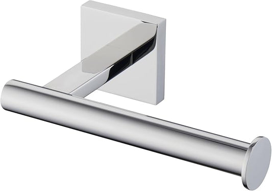KOKOSIRI Toilet Paper Holder for Bathroom Toilet Roll Holder Hold Mega Rolls Wall Mounted, Polished Chrome Stainless Steel B2008CH