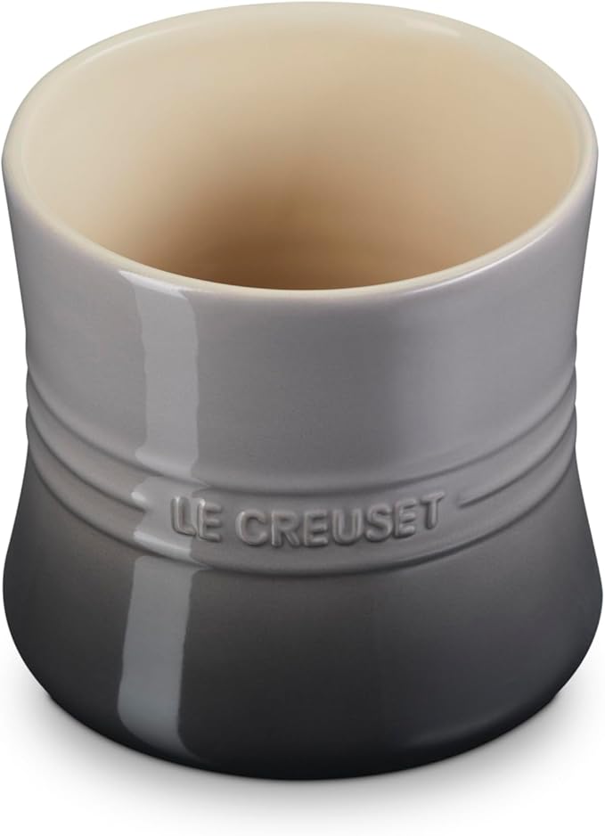 Le Creuset Stoneware Utensil Crock, 2.75 qt., Oyster