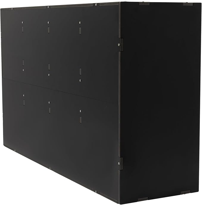 36 Compartment File Organizer - Document Storage Cabinet with Detachable Partitions, Anti-Slip Pads, for Office Home School