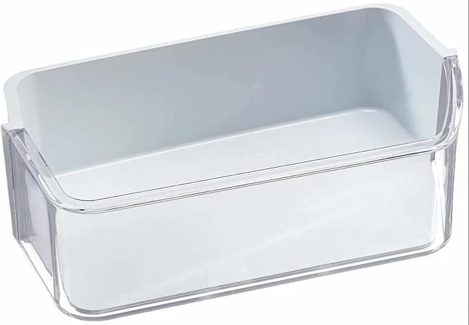 DA97-12650A Right Door Shelf Bin - for SAMSUNG Refrigerator Door shelves - Fridge door condiments beverages organizer - Refrigerator door bin replacement - Fridge plastic shelves bin - W 13-3/4 in