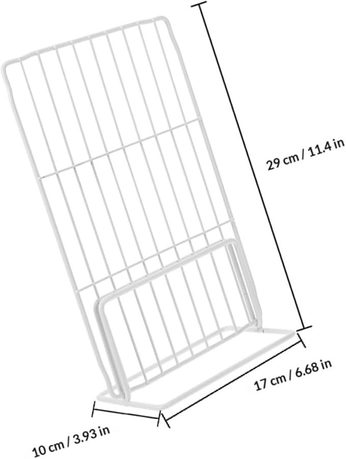 Refrigerator Separator Wire Divider 17x29cm Metal Freezer Partition Board Fridge Organizer Mesh Shelf Divider for Freezer Storage and Compartment Separation
