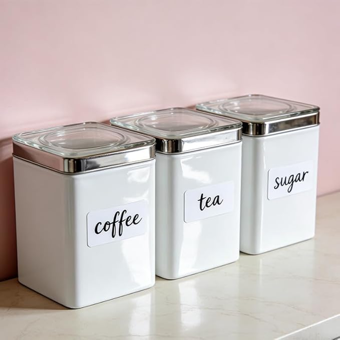 48 Pcs Reusable Dry Erase Labels, Reusable Sticky Notes Labels for Storage Bins Jars Pantry Organization, Dry Erase Stickers Fit Office School Home Craft(2x4inches)